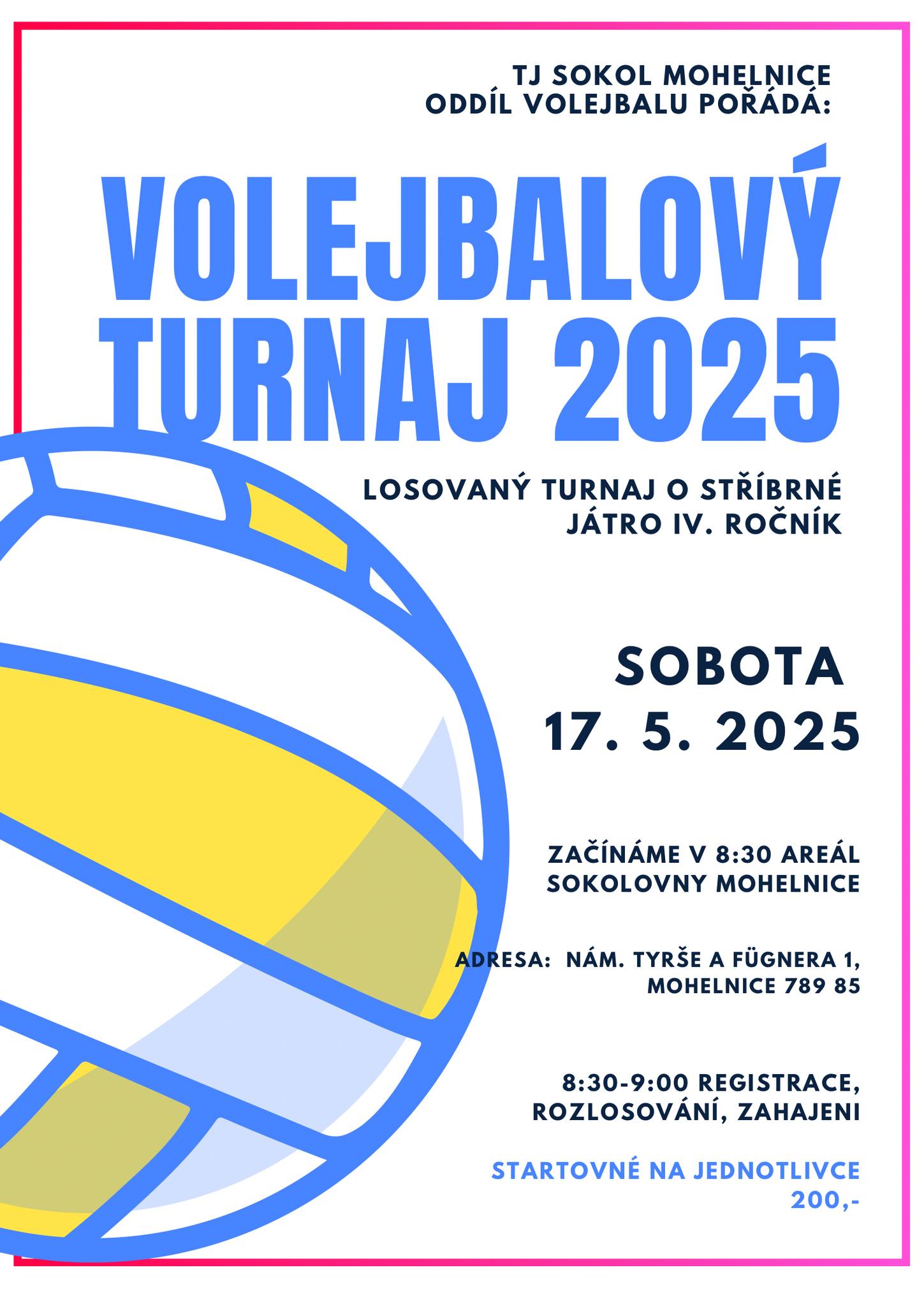 IV. ročník losovaného turnaje o stříbrné játro – 17. 5. 2025